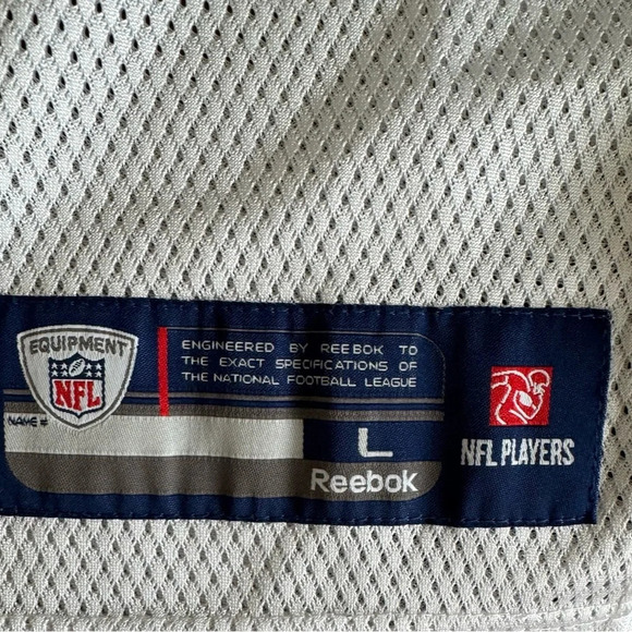Reebok NFL On Field Jersey Dallas Cowboys Jason Witten #82 White Size L - Picture 10 of 15